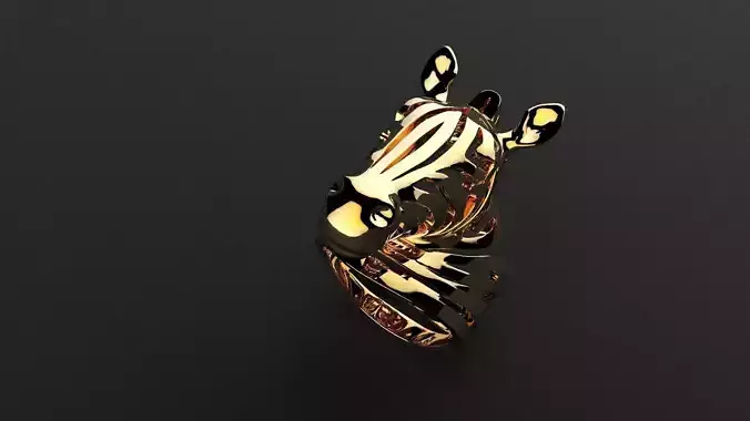 zebra ring