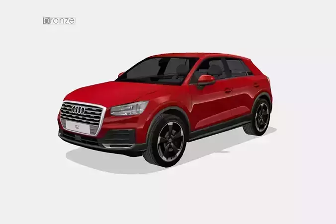 Audi Q2 2017 with interior