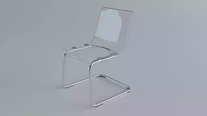 Chair Tobias Low-poly 3D model