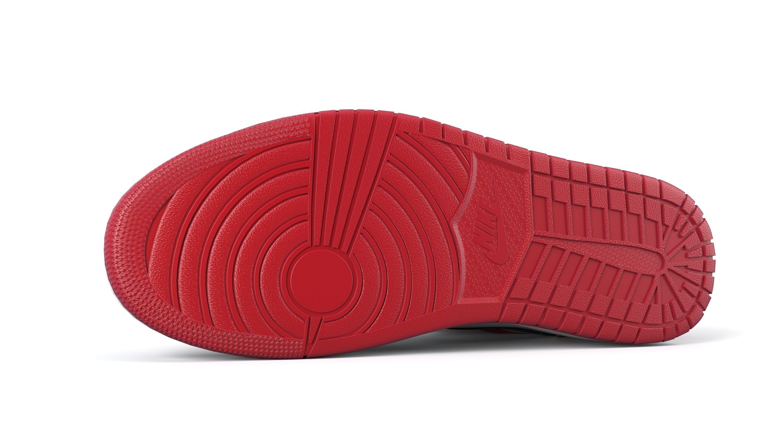 Air Jordan 1 Retro High PBR 3D model_9