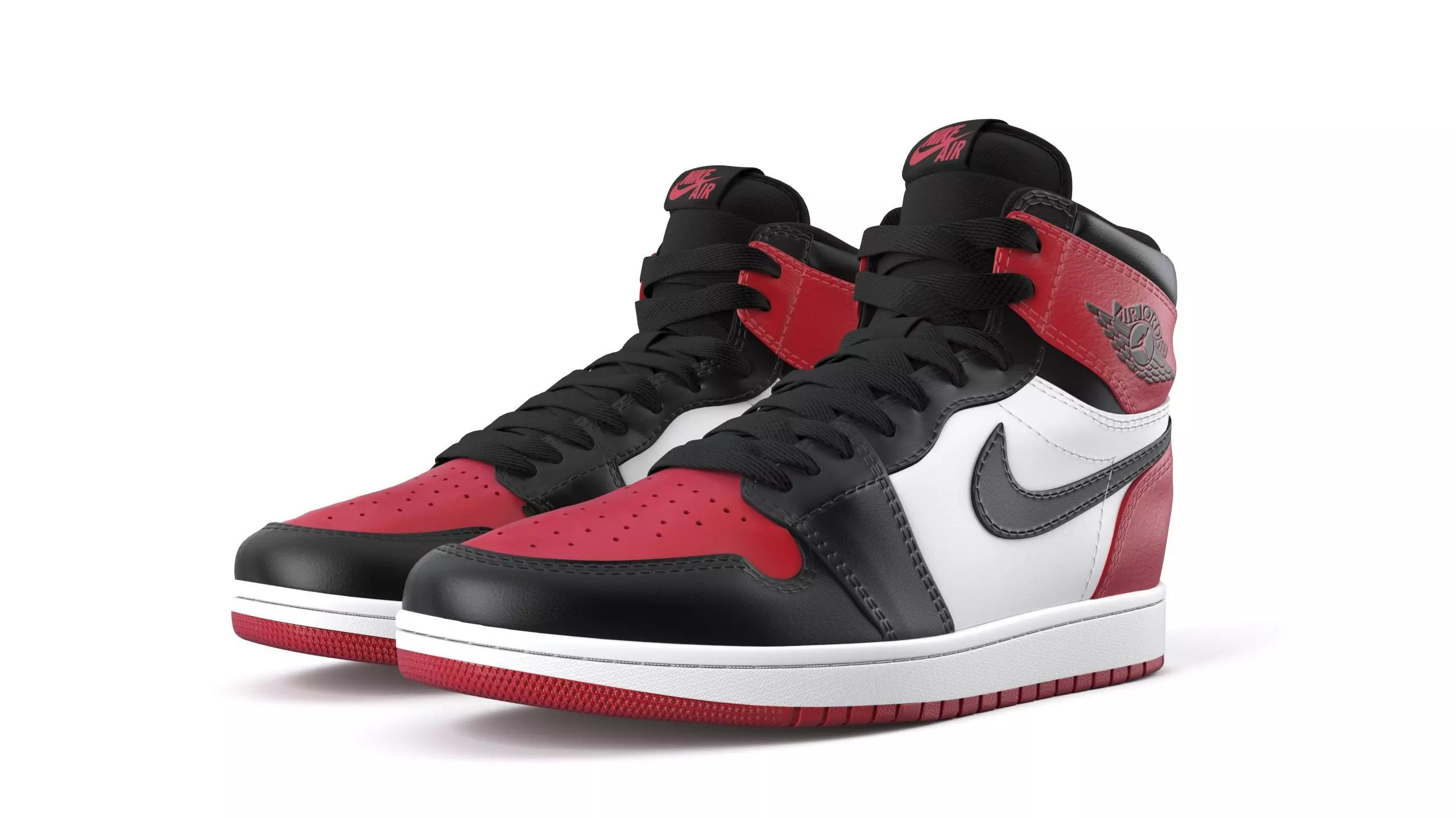 Air Jordan 1 Retro High PBR 3D model_0