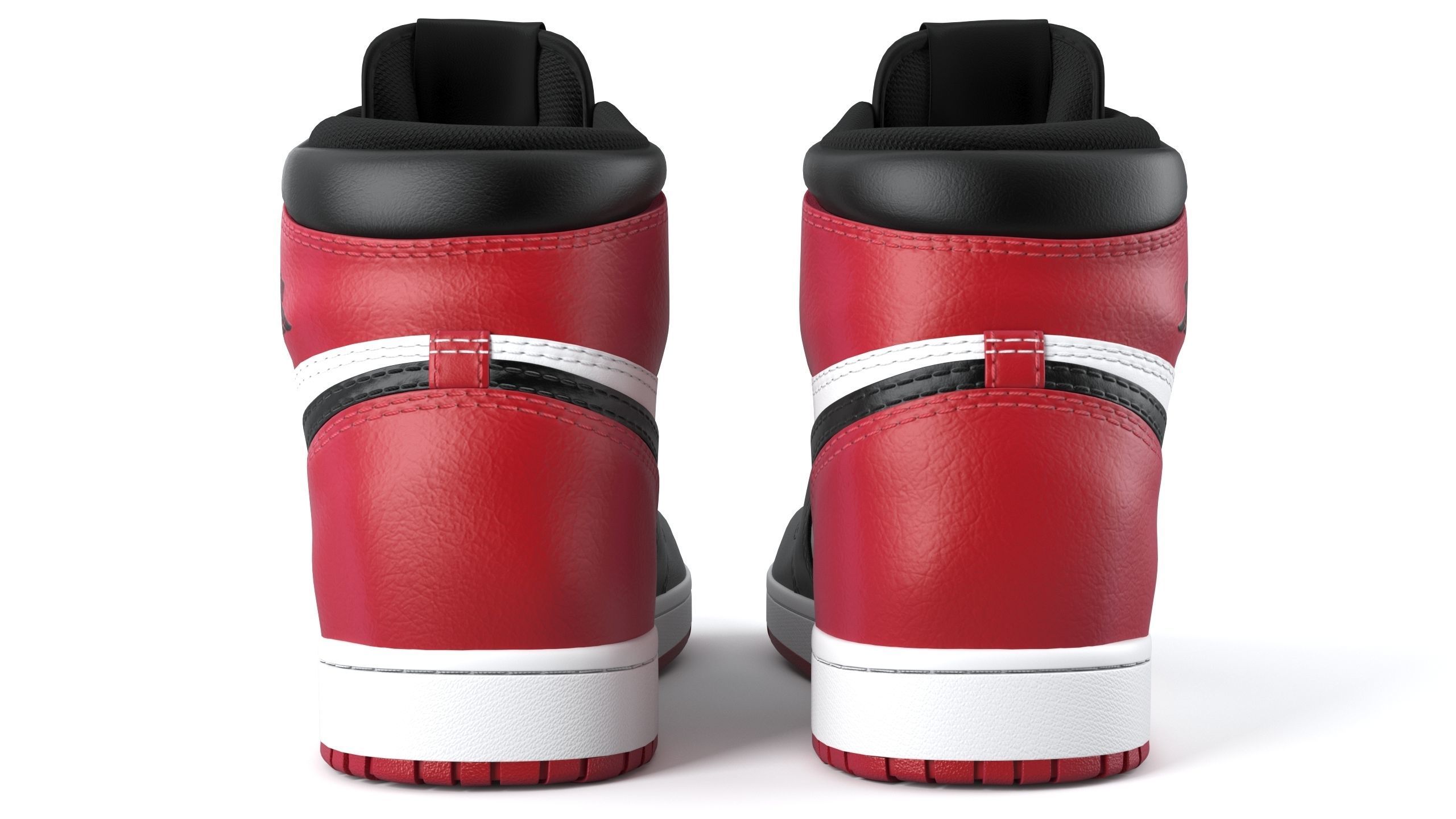 Air Jordan 1 Retro High PBR 3D model_6