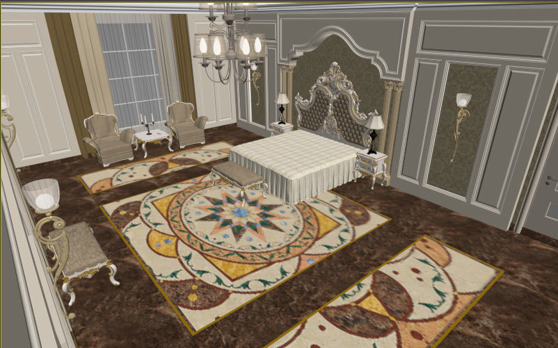 Bed Room  3D model_3