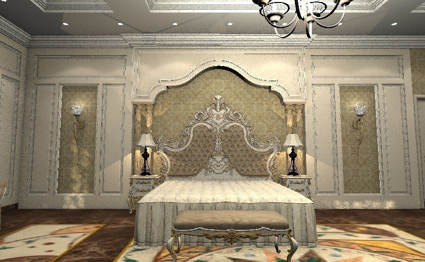 Bed Room  3D model_5
