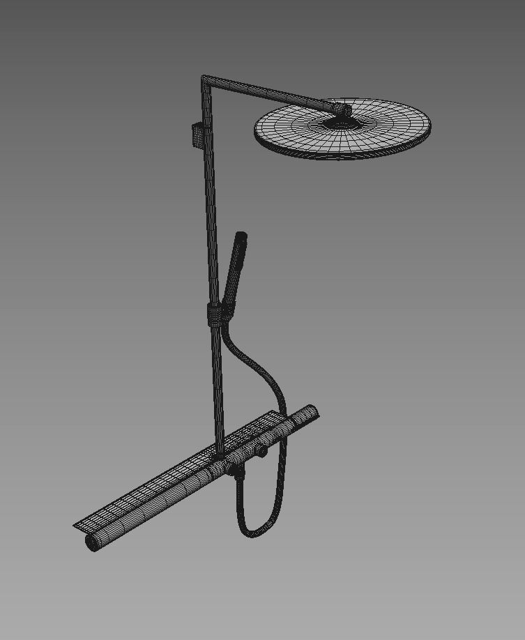 AXOR Shower Solutions Showerpipe 800 3D model_5