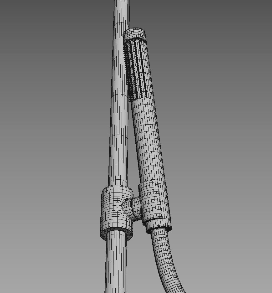 AXOR Shower Solutions Showerpipe 800 3D model_8