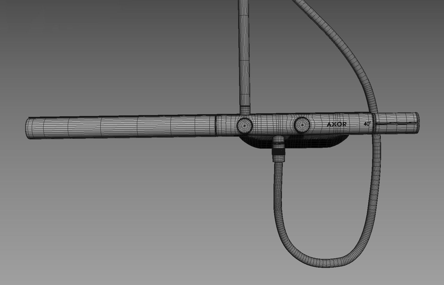 AXOR Shower Solutions Showerpipe 800 3D model_7