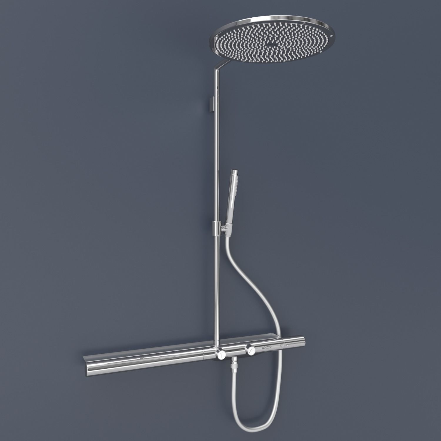 AXOR Shower Solutions Showerpipe 800 3D model_1