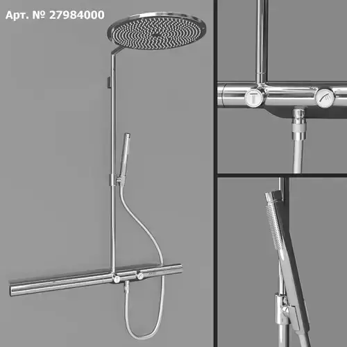 AXOR Shower Solutions Showerpipe 800 3D model