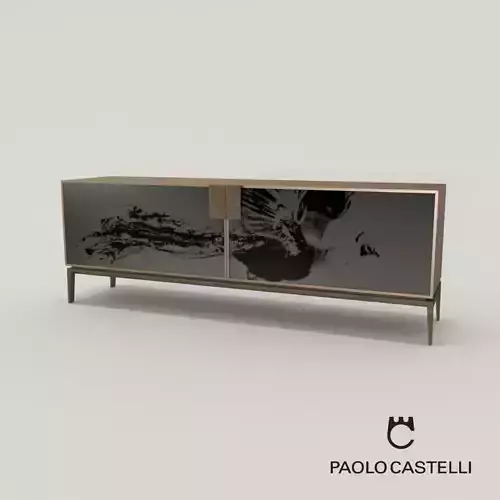 Cabinet Peacock Low from Paolo Castelli