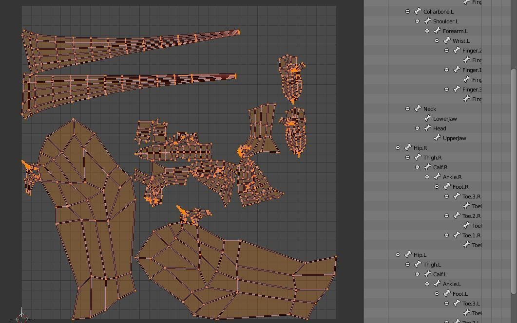 Low-poly Velociraptor polygonal dinosaur Low-poly 3D model_15