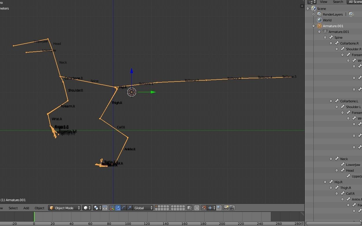 Low-poly Velociraptor polygonal dinosaur Low-poly 3D model_14