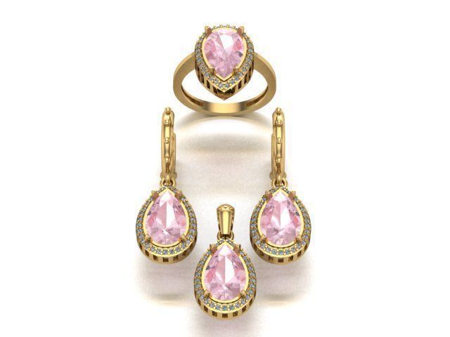 mini set for zultanite stone 3D print model_1