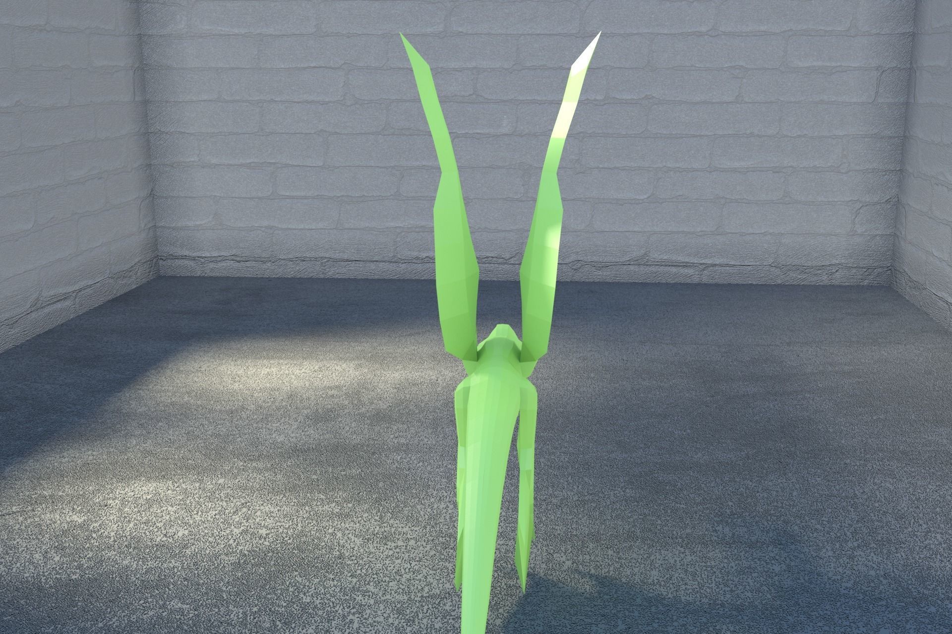 Low-Poly Dinosaur Collection polygonal t-rex _42