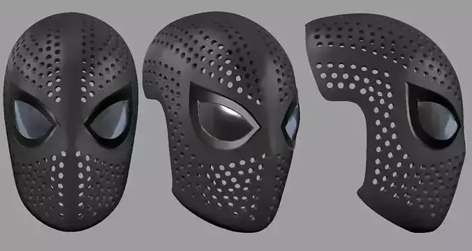 Spider Man Mask 3D print model