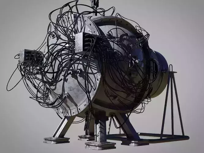Atom Bomb 3D model