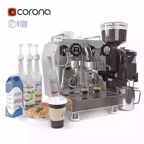 Rocket Professional Espresso Maker 3D model