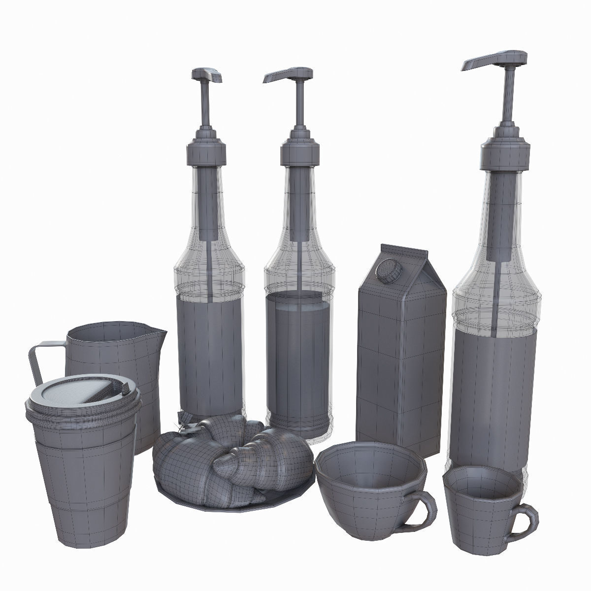 Rocket Professional Espresso Maker 3D model_6