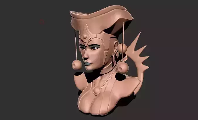 Priestess - Bust Sculpt