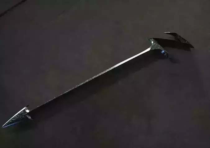 Zedd Staff from Mighty Morphin Power Rangers  3D print model
