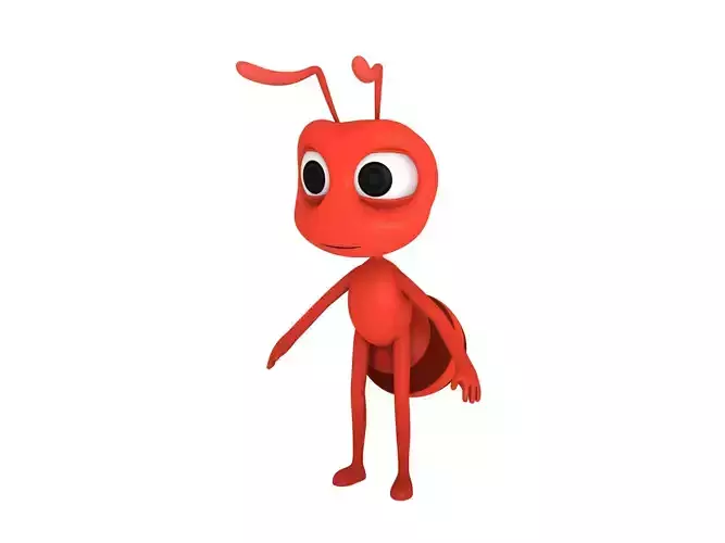 Ant Character 3D model