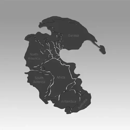 Pangea 3D model