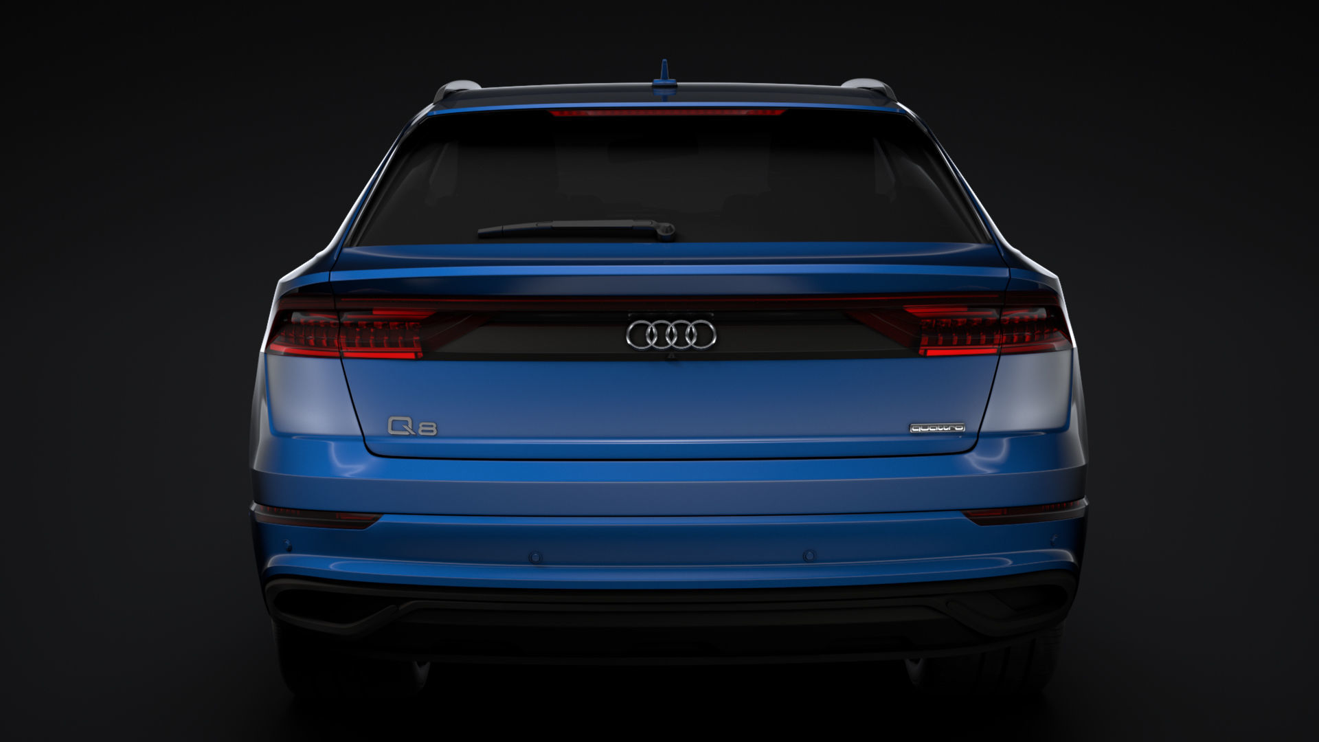 Audi Q8 55 TFSI quattro 2020 3D model_7