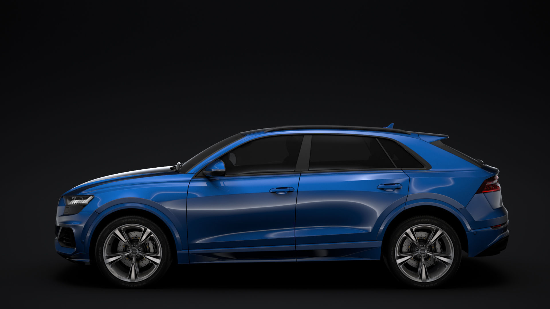 Audi Q8 55 TFSI quattro 2020 3D model_3