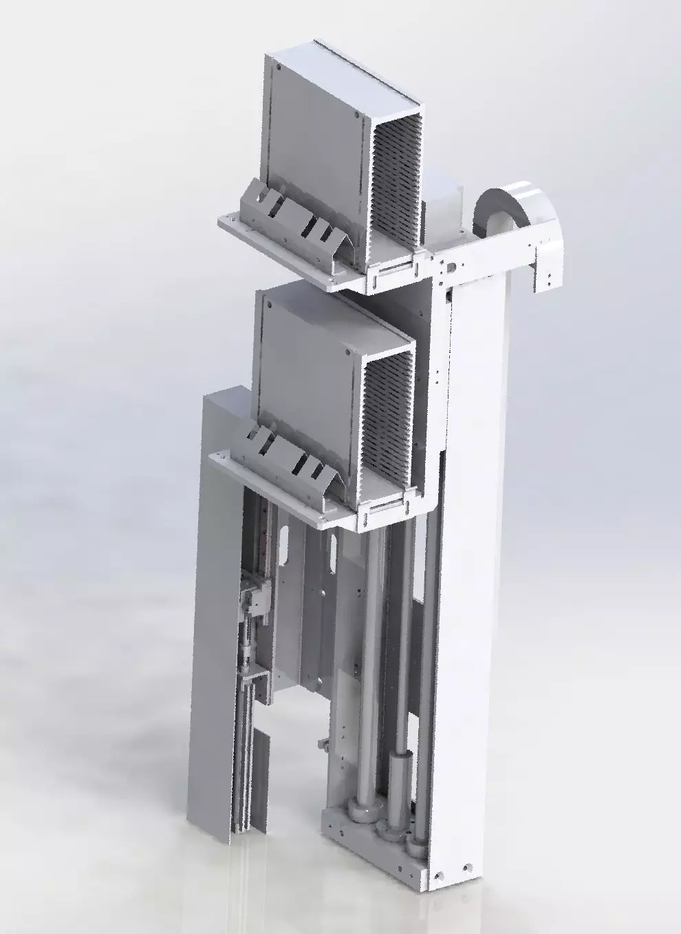 Cylinder drive mechanism 3D model_0