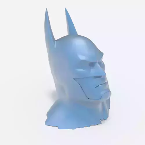 BATMAN helmet 3D print model