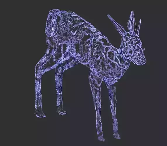 The roe is made of wire rings