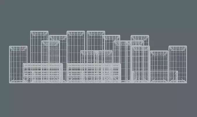 Package Box Collection 3D model 5