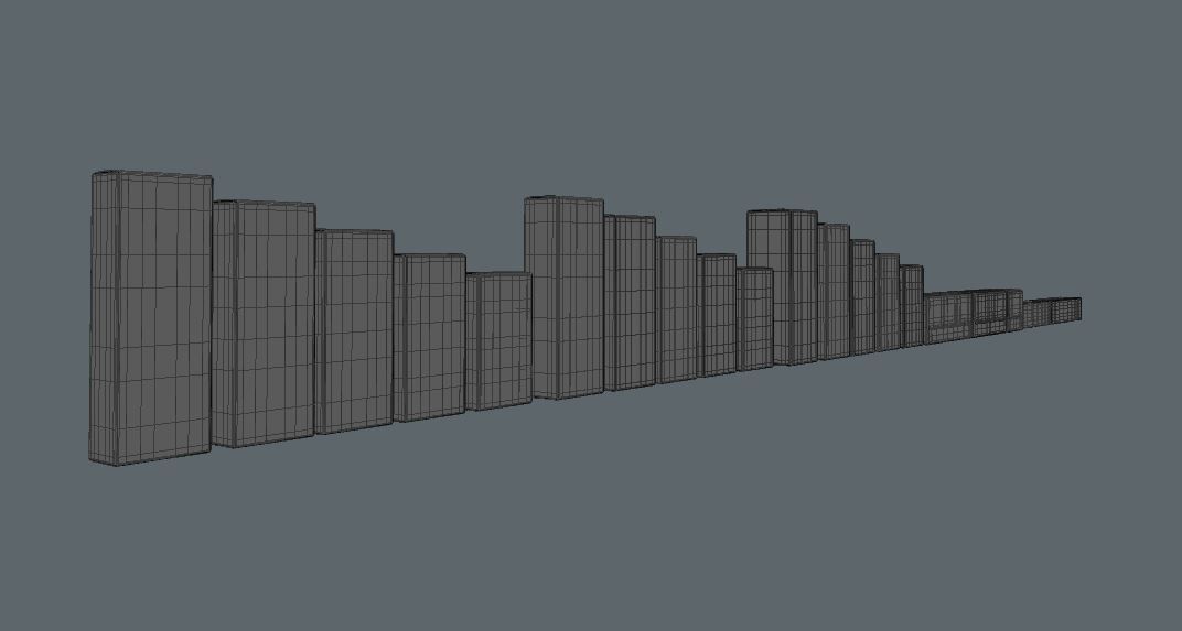 Package Box Collection 3D model_1