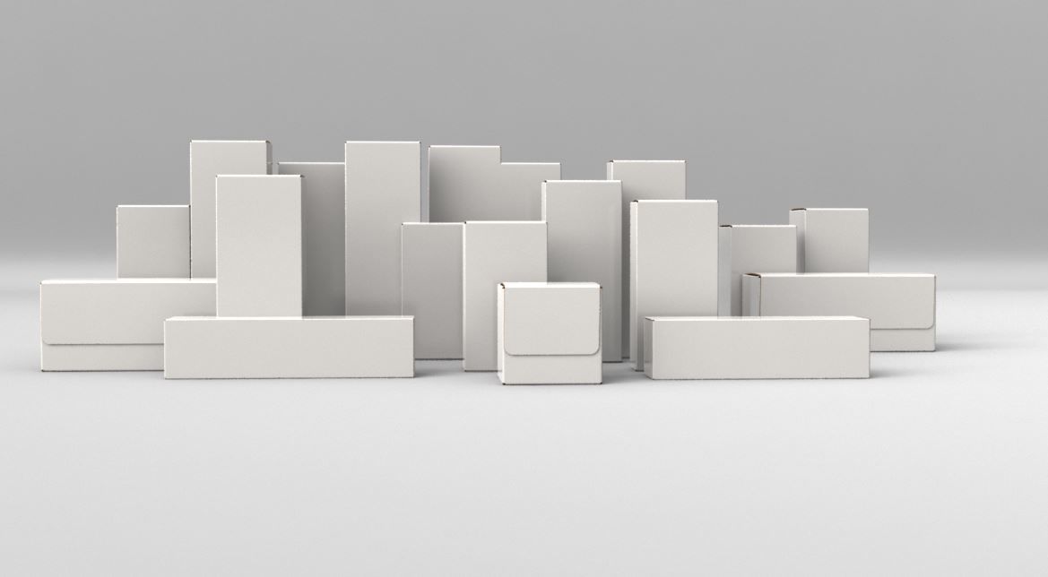 Package Box Collection 3D model_7