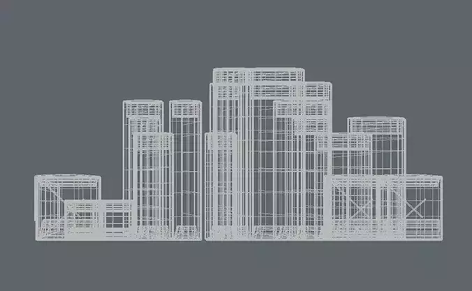 Package Box Collection 3D model 3
