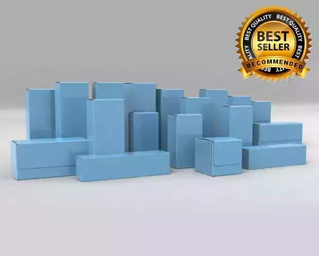 Package Box Collection 3D model