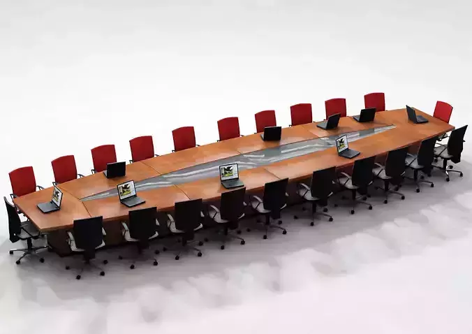 Conference Table 3D model