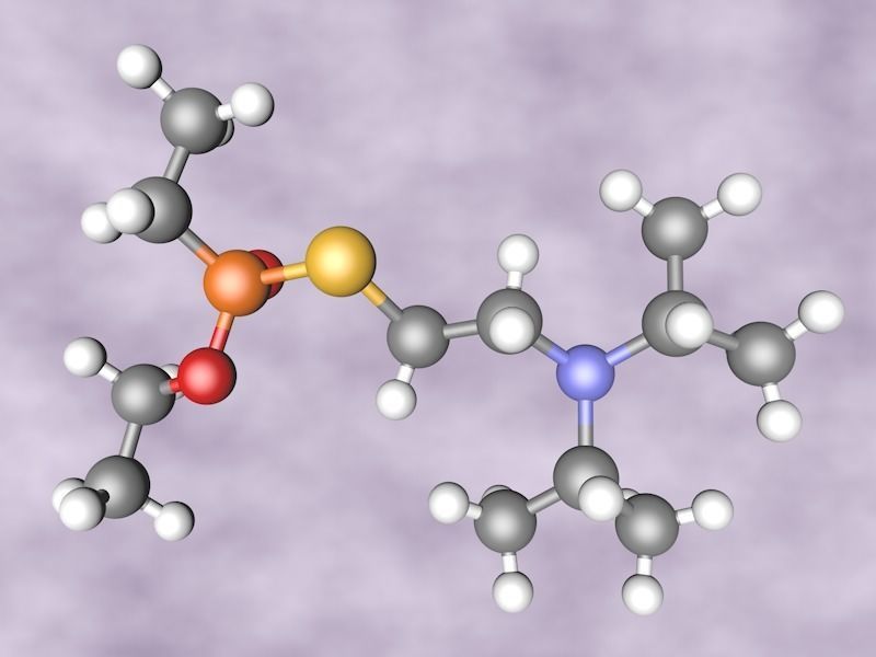 V-series nerve agents 3D Model Collection_2