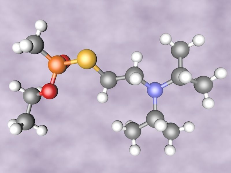 V-series nerve agents 3D Model Collection_3