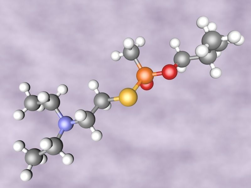 V-series nerve agents 3D Model Collection_5