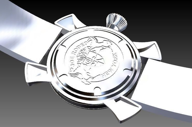 WATCH JOE RODEO CROWNED DIAMONDS 3D print model_1