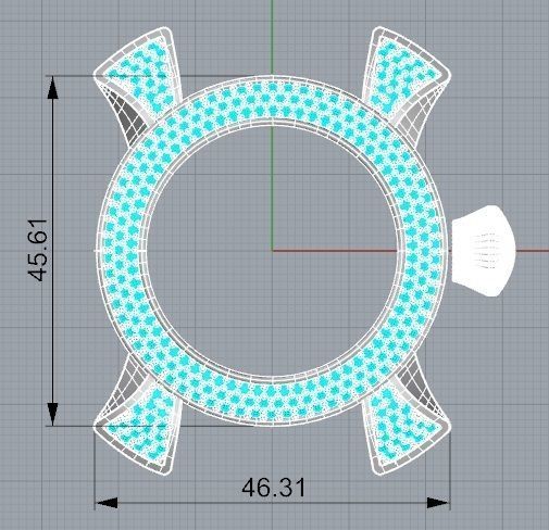 WATCH JOE RODEO CROWNED DIAMONDS 3D print model_5