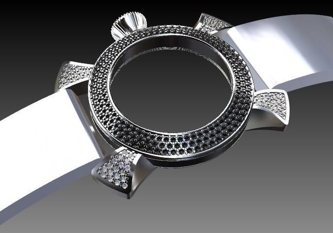 WATCH JOE RODEO CROWNED DIAMONDS 3D print model