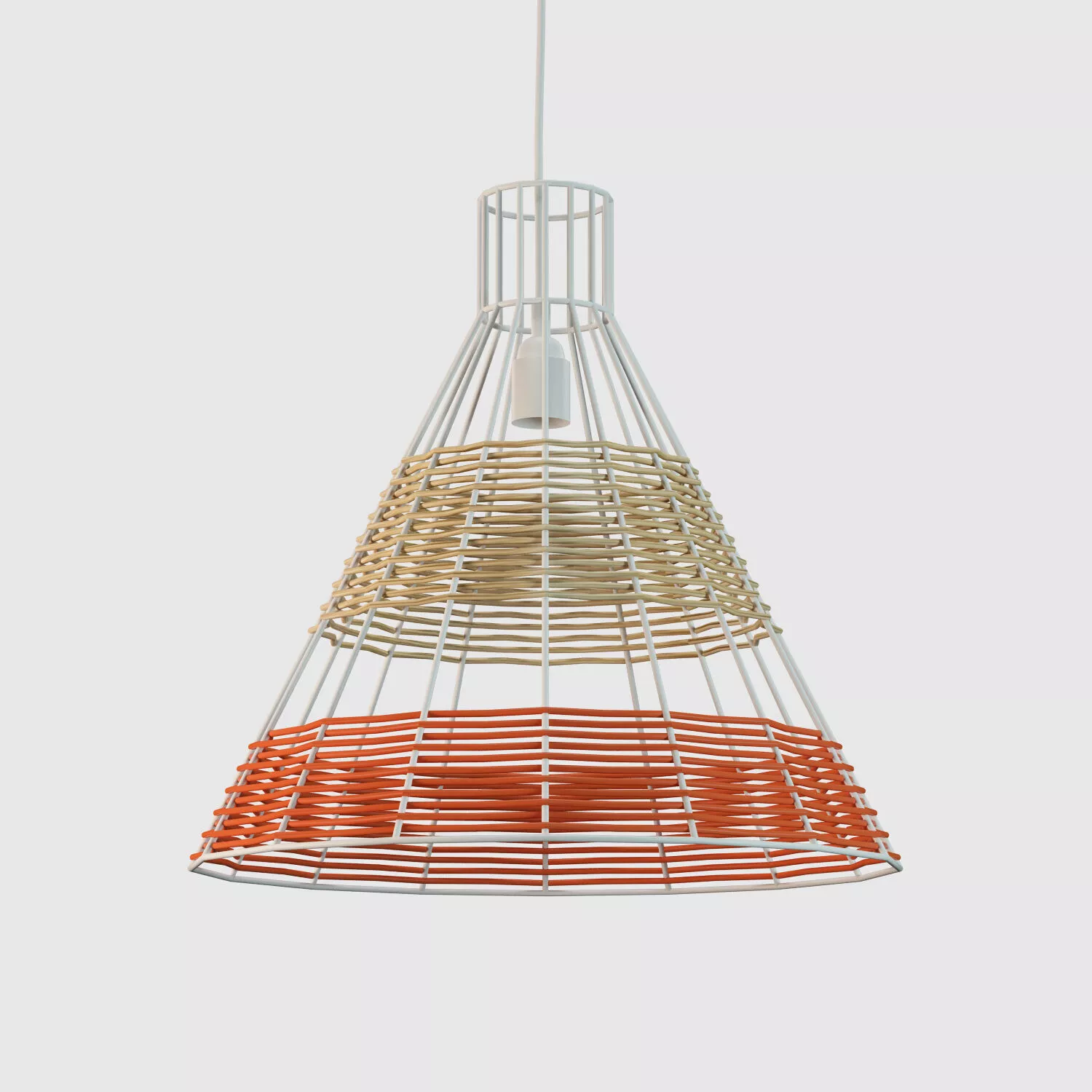 Serax Colonel coral lamp 3D model