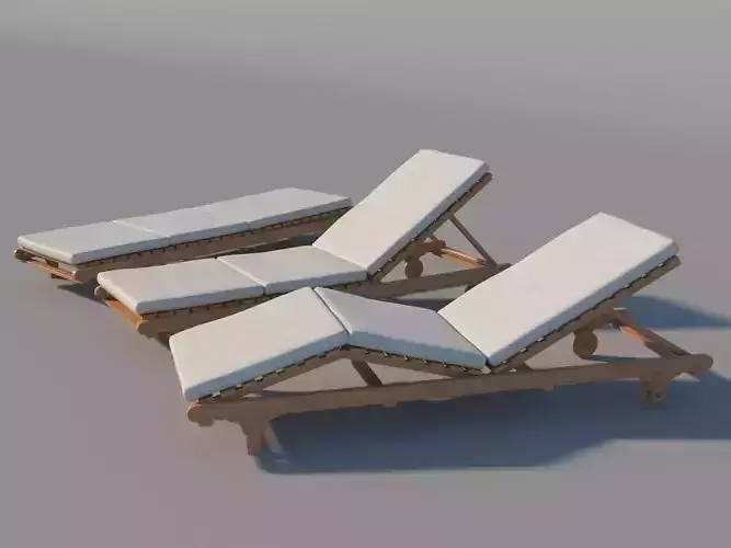 Chaise Lounge 3D model