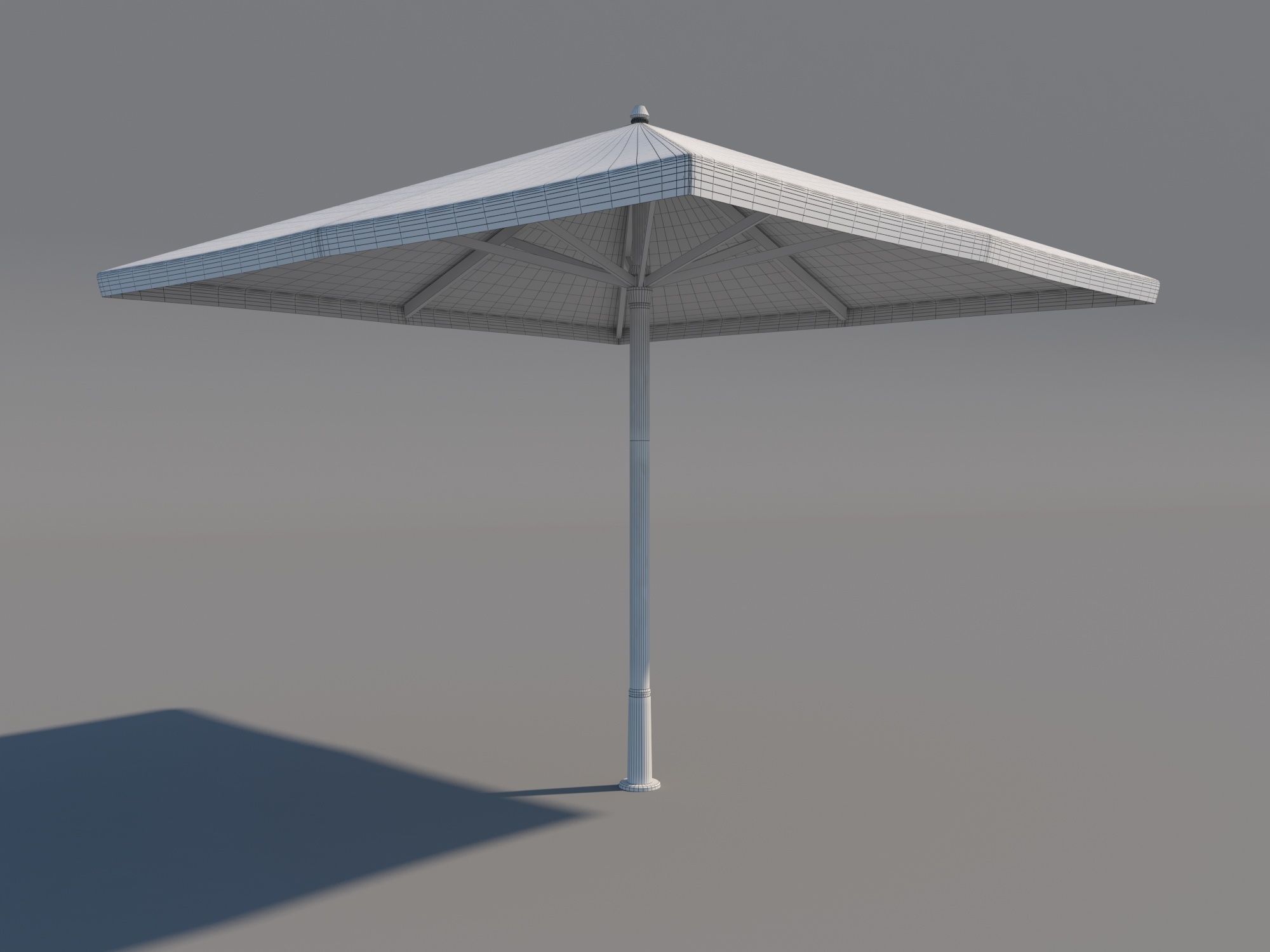 Sun Shade 3D model_3