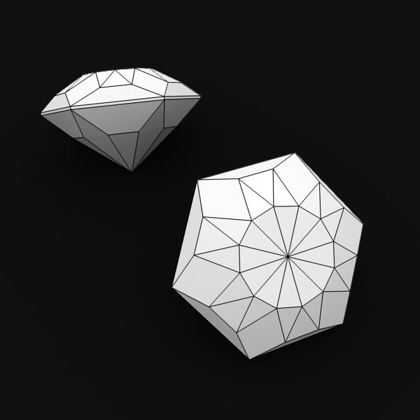 Special Cut Gem Collection 3D model_25