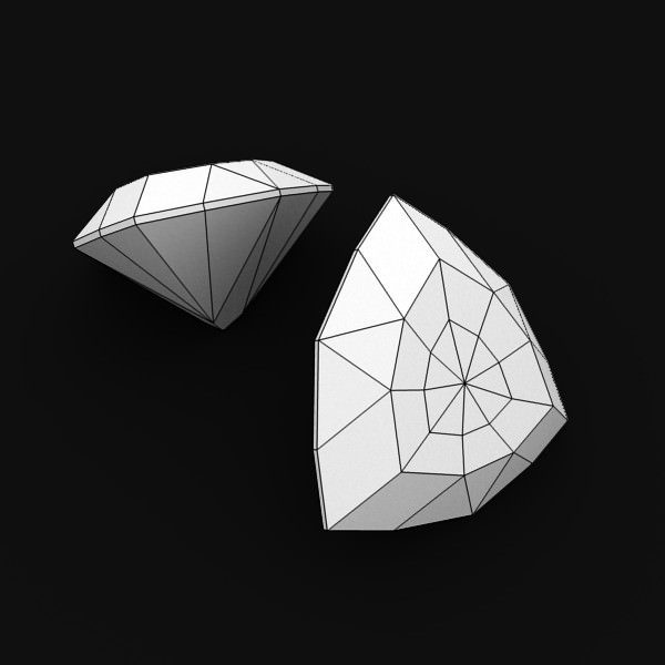 Special Cut Gem Collection 3D model_9