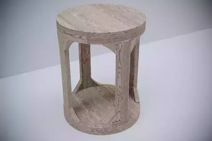 Restoration hardware MARTENS ROUND SIDE TABLE