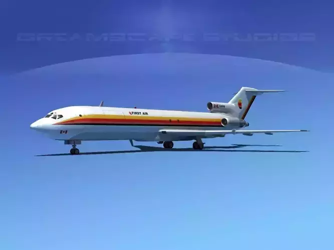 Boeing 727-200 First Air 3D model